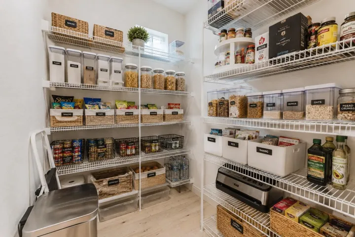 Pantry- virtually staged