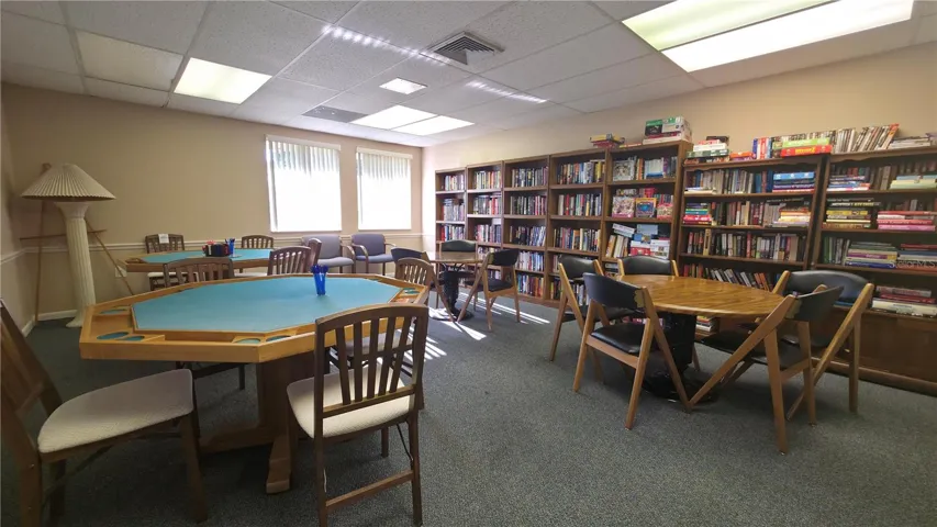 library and game room