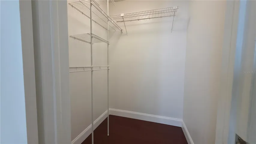 Primary walk-in closet