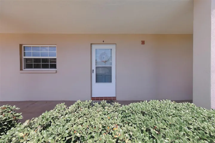 Front door to condo
