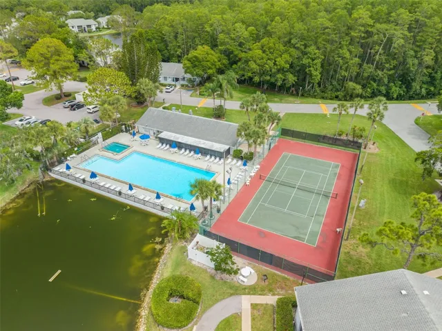 Beautiful community pool and tennis court!
