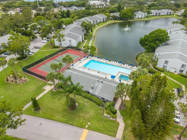 Beautiful community pool and tennis court!
