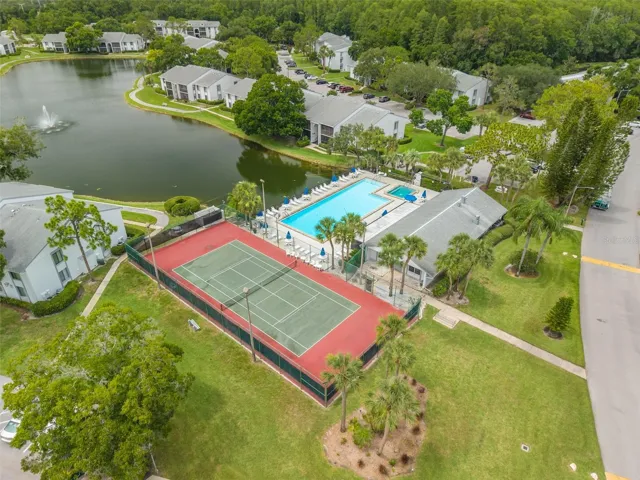 Beautiful community pool and tennis court!