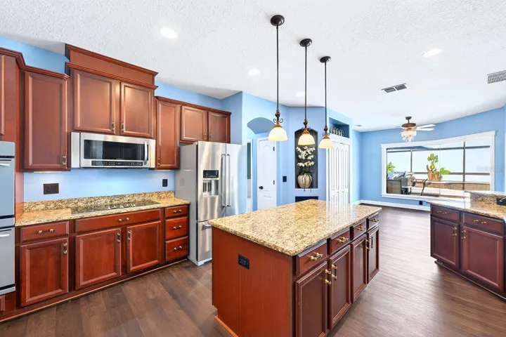 At the heart of the home is a chef-inspired kitchen that will impress even the most discerning home cook!