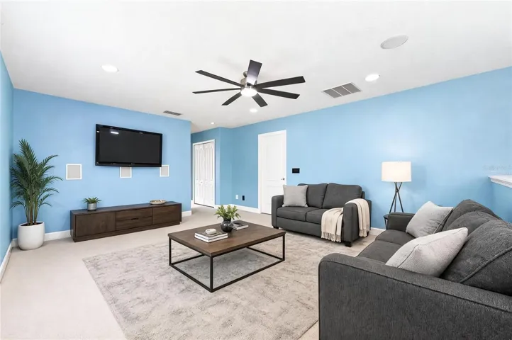 Bonus/loft for additional flexible living space. Virtually Staged.