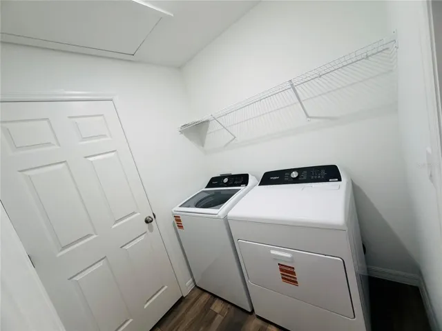 upstairs laundry