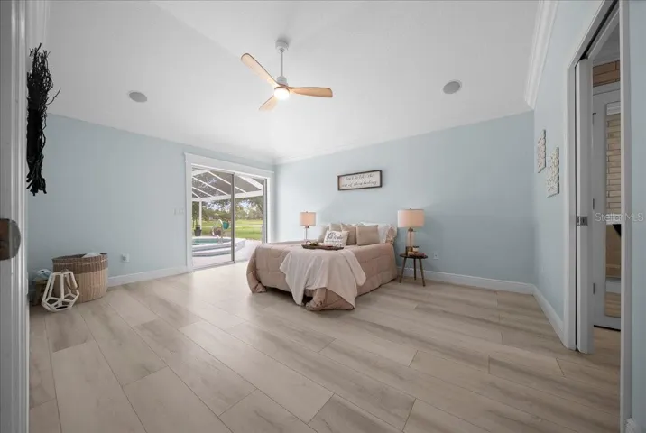 Primary bedroom.