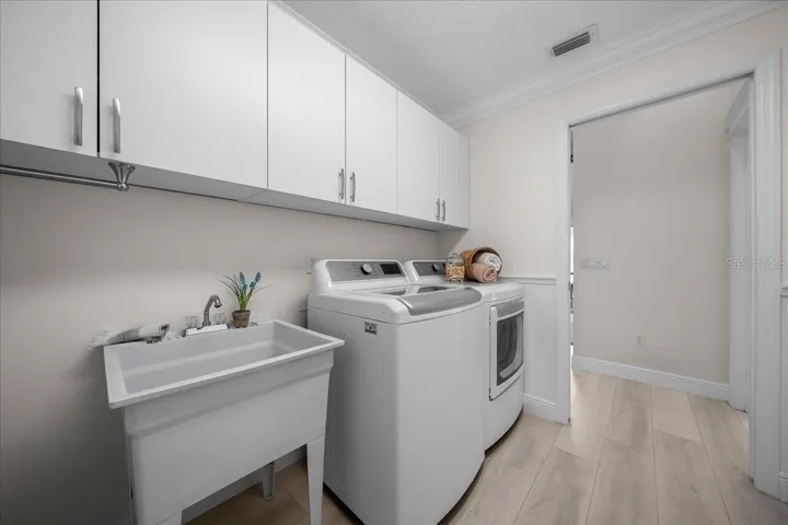 Laundry utility sink