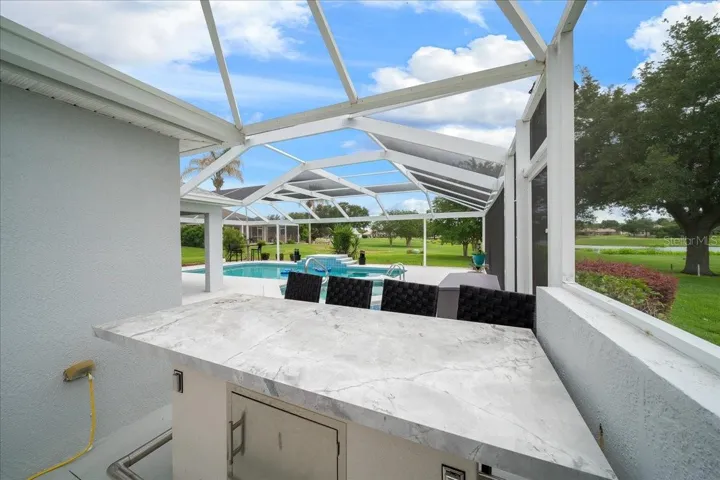 Paradise Grills outdoor kitchen