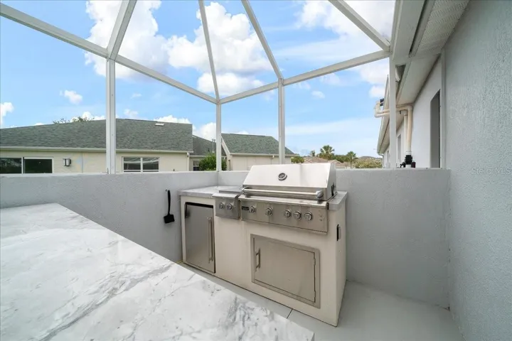 Paradise Grills outdoor kitchen