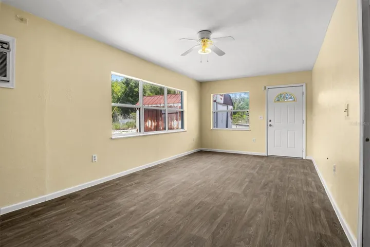 Bonus room at the back of the home