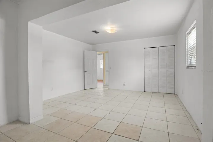 Primary bedroom is very large