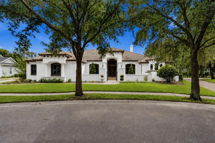 Exceptional custom estate by John C. Fowke in gated FishHawk village.