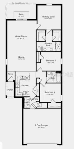 Additional Highlights Include: Laundry package, GE refrigerator, and whole house blinds