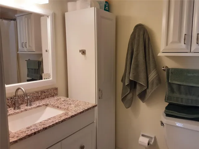 Master bath, loads of cabinet space