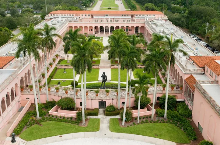 Explore the diverse art collection at the Ringling Museum of Art