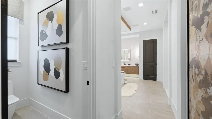 Privacy within your suite in multiple areas