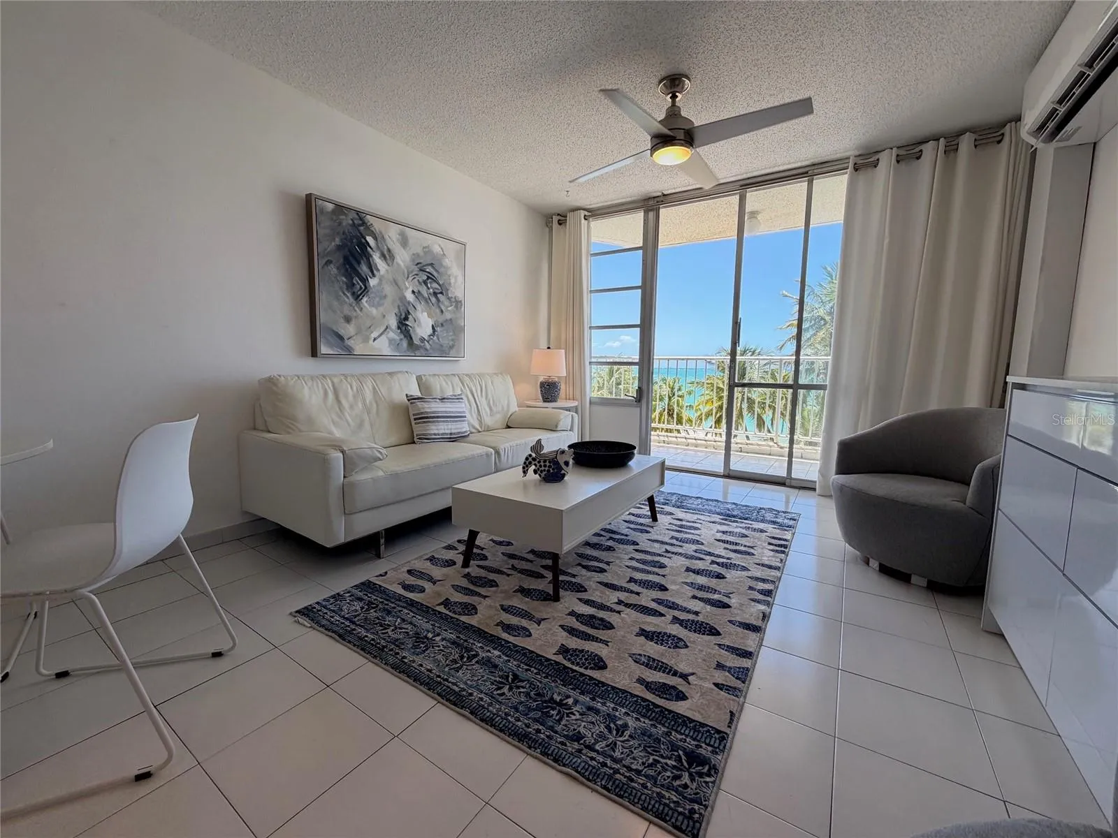 inside the apartment