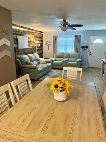 Open floor plan living