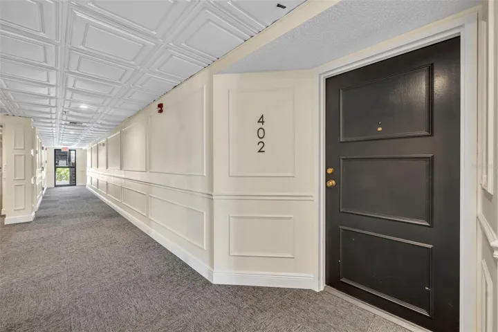 Situated on the top floor, this charming Winter Park condo offers beautiful views in a quiet setting.