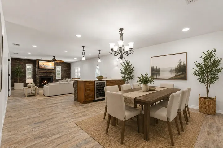 Dining Room - virtually staged