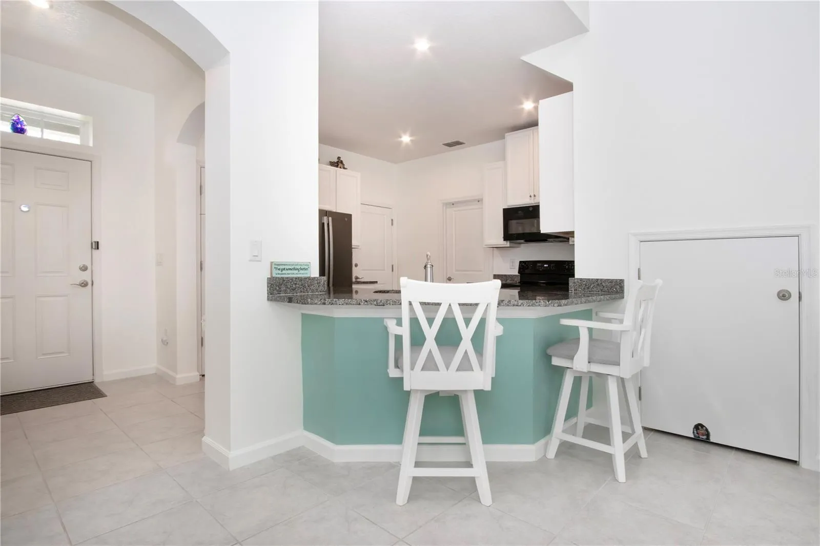 Breakfast bar seating
