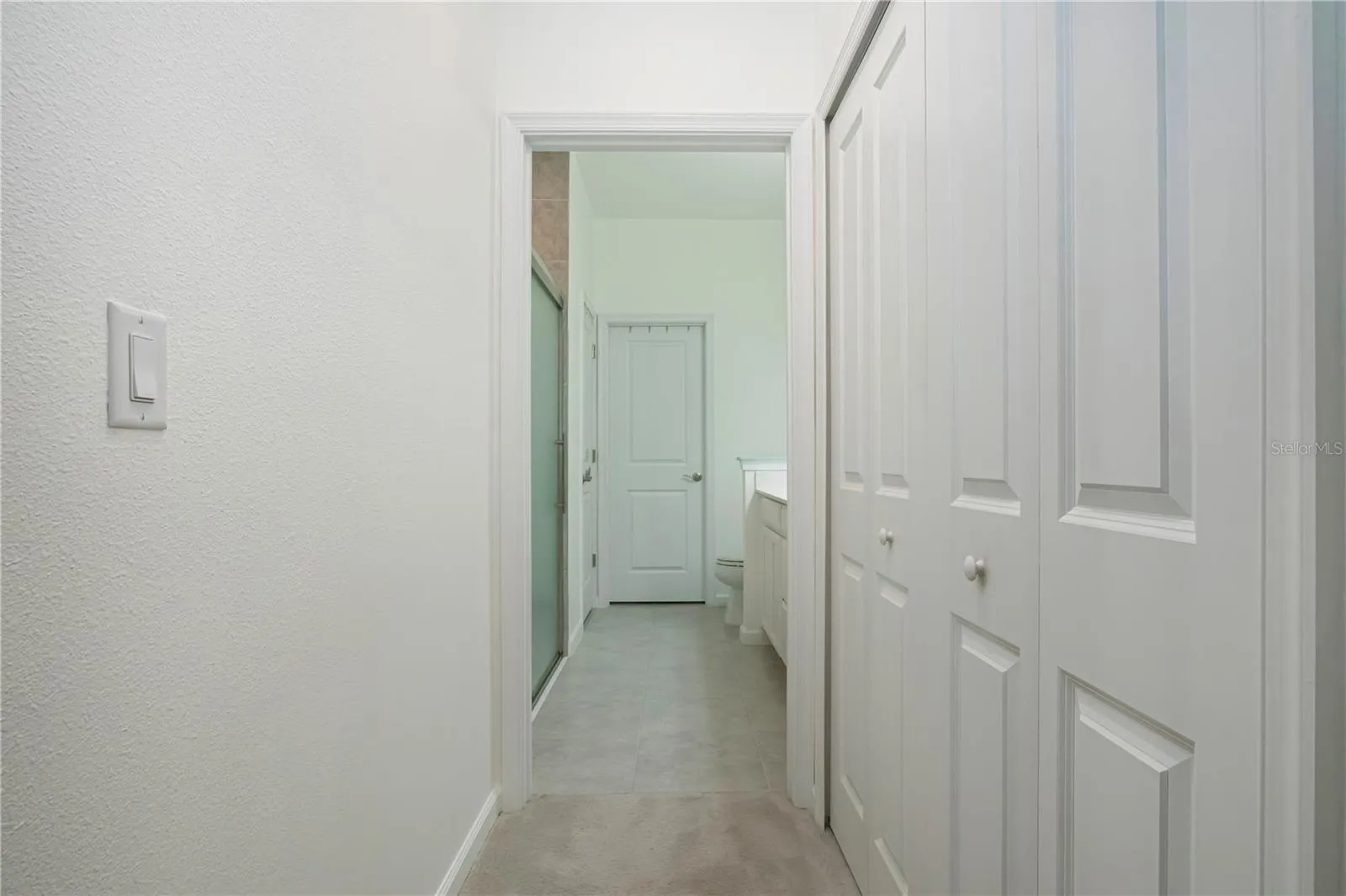 Primary Bedroom/Bathroom with additional closet storage
