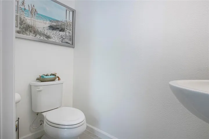 Half Bath on first floor