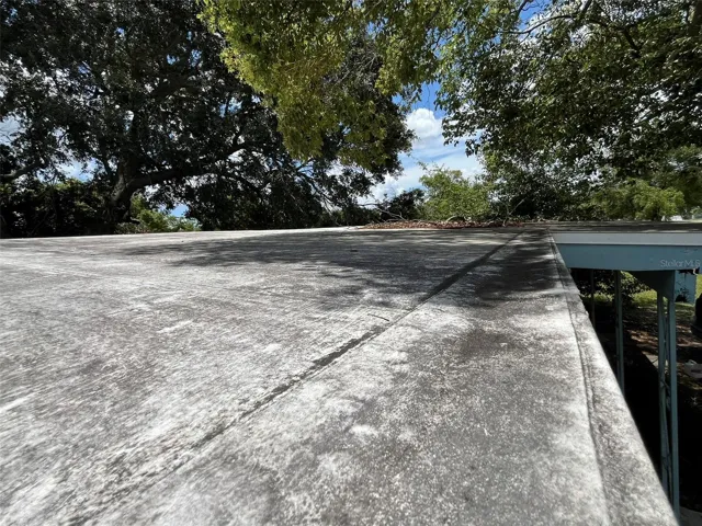 Built up roof