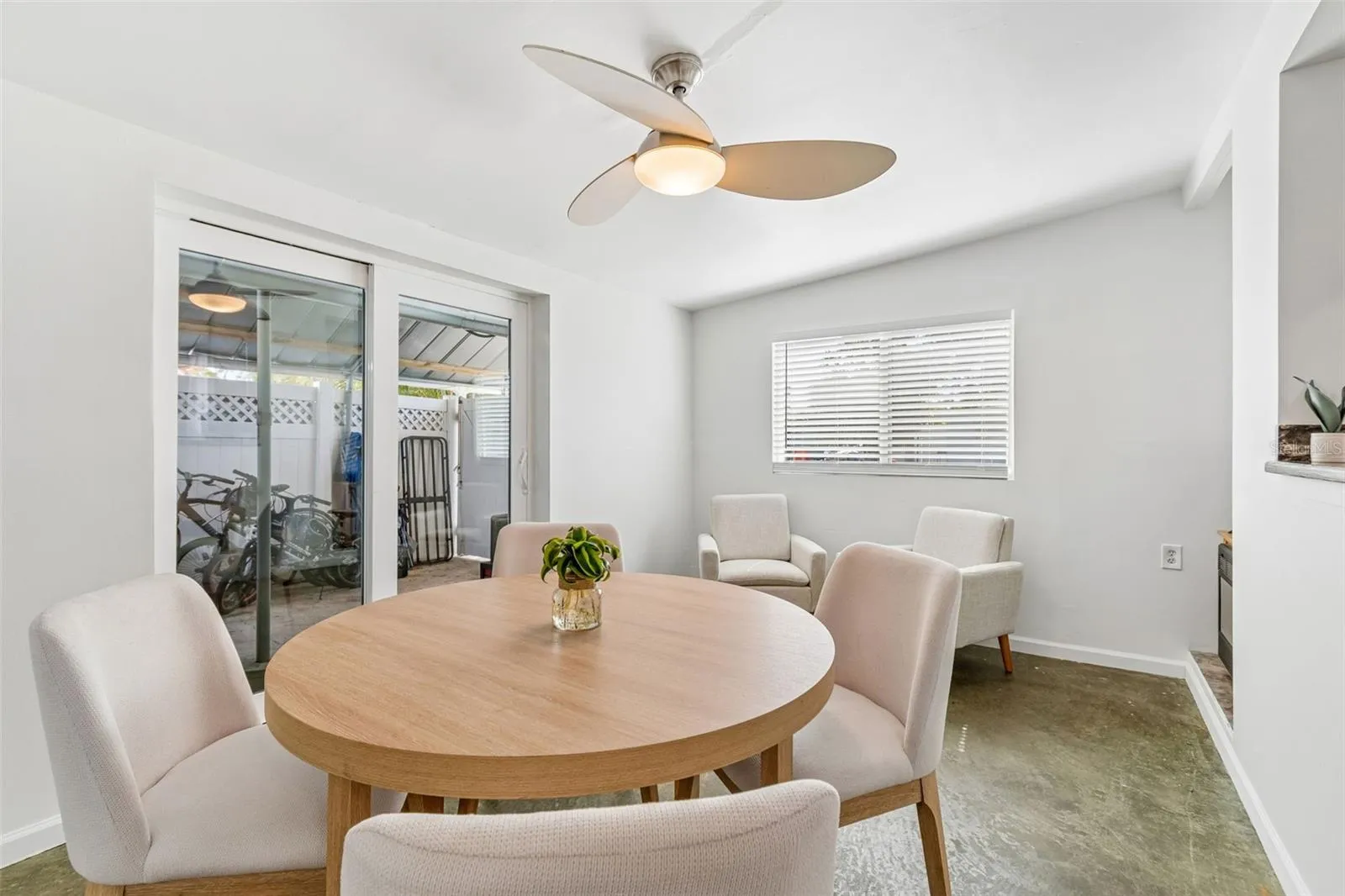 Flex space in previously converted garage