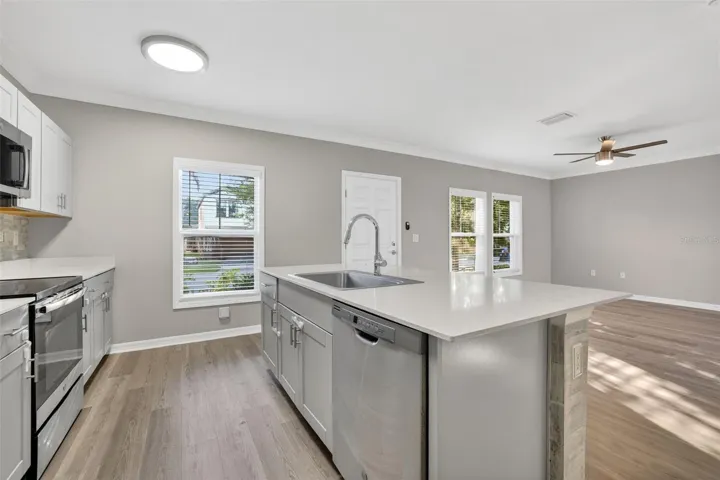 Kitchen Island with Seating