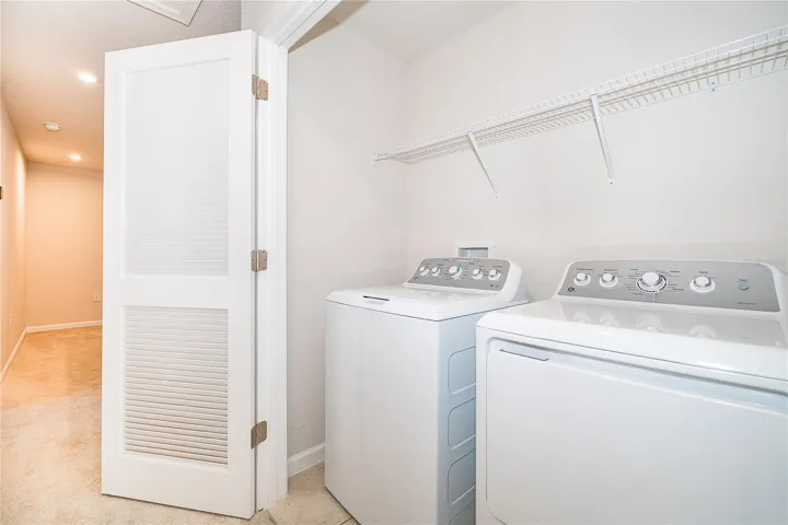 Second Floor Laundry Closet