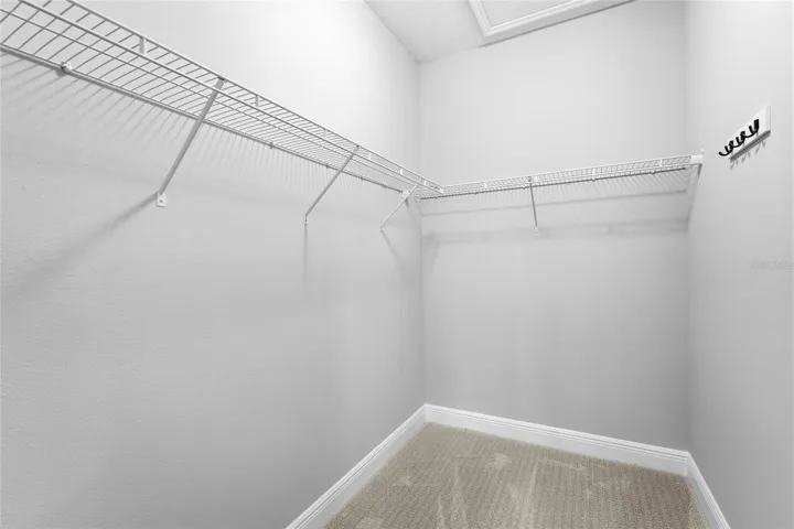 Primary walk-in closet