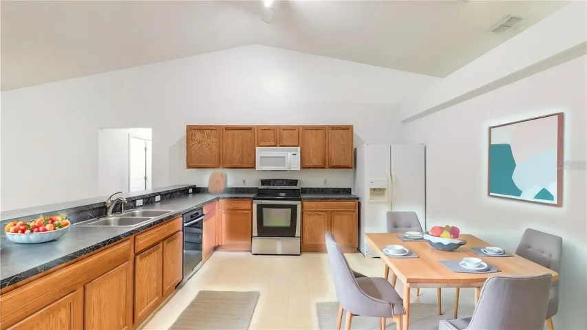 Virtually Staged Kitchen