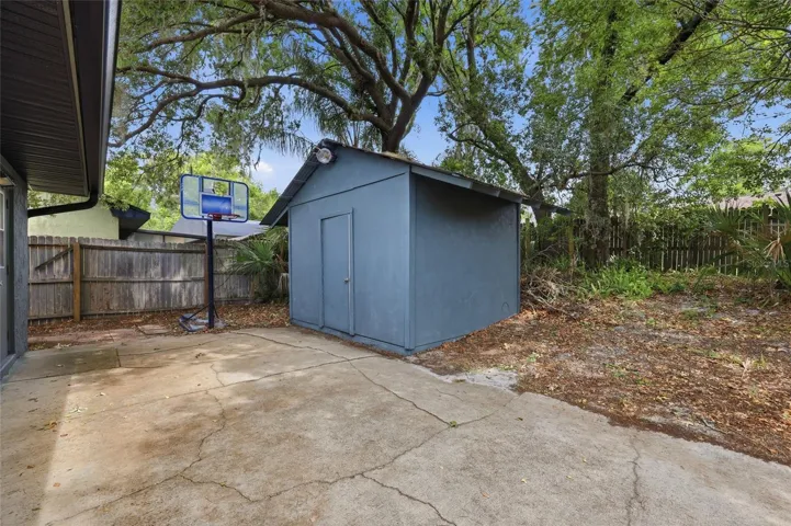 Large shed for storage