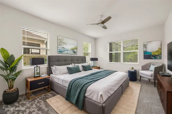 Master Bedroom (Virtually Staged)