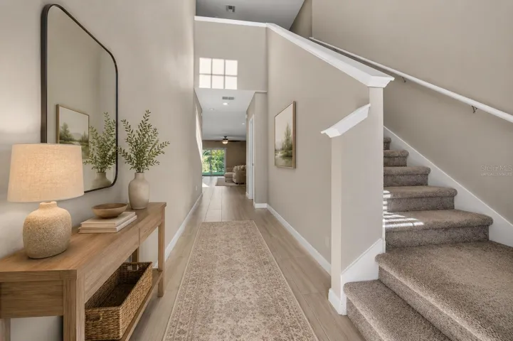 Virtually Staged - Grand Foyer Entrance