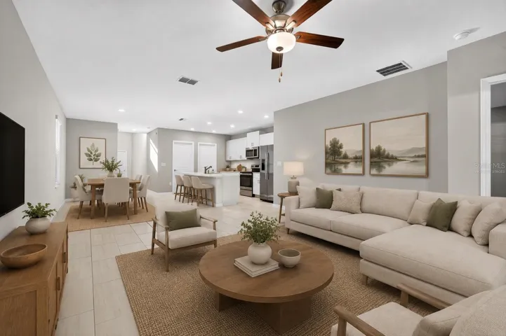Virtually Staged - Great Room