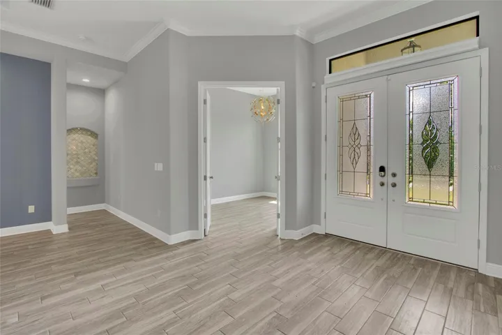 Entrance facing bedroom 4