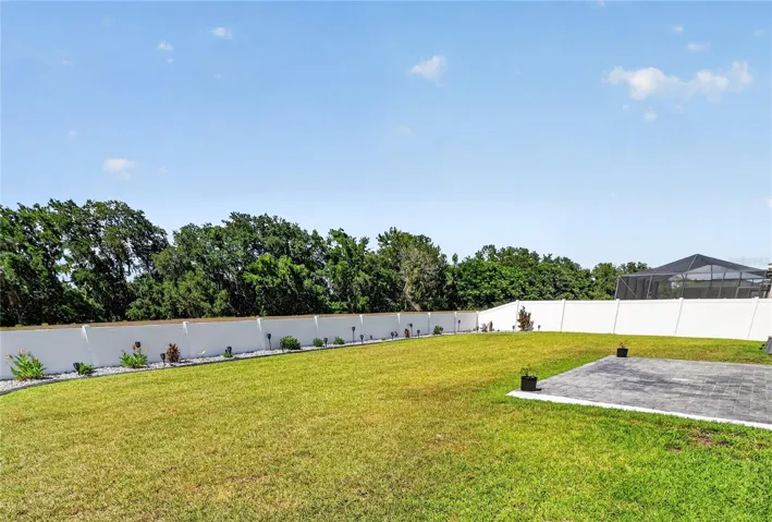 Ideal space for gatherings, pets, or play.