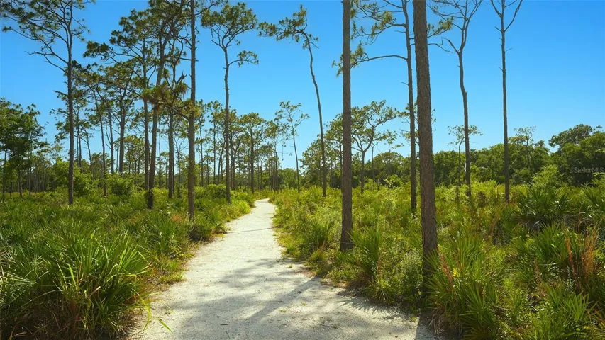 Johnson Preserve with walking trails
