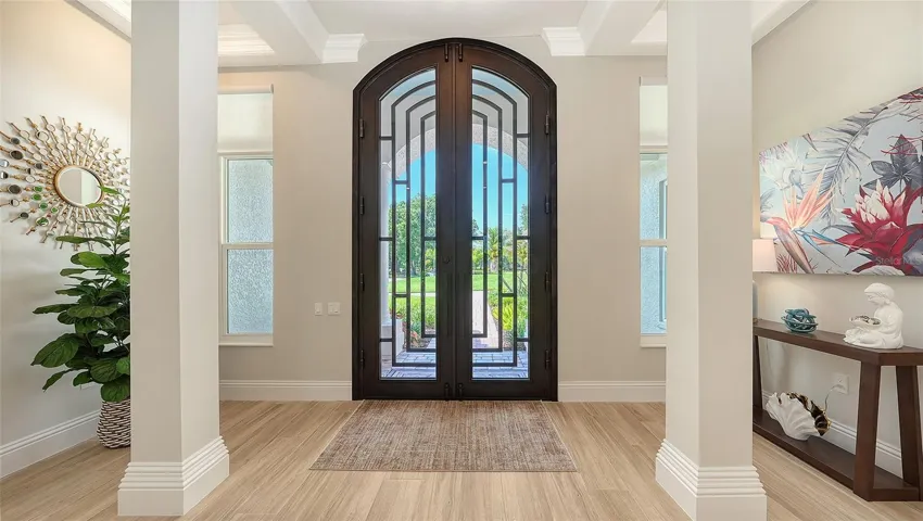 Handcrafted Iron Door