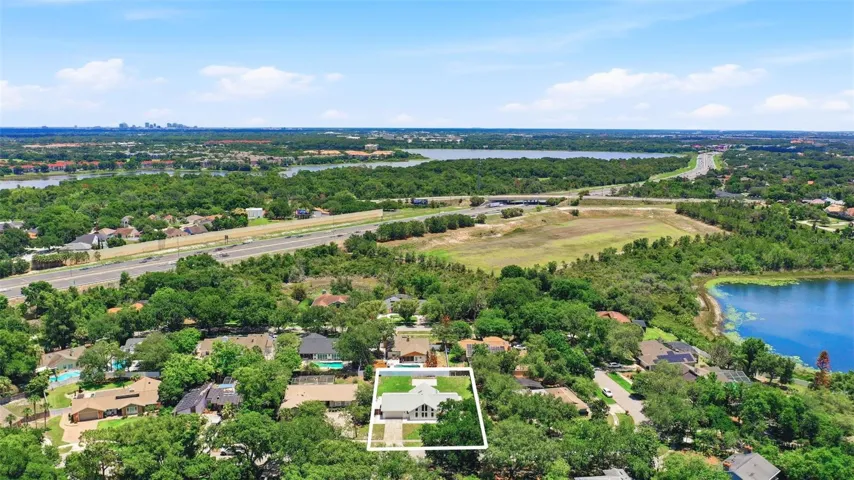 Aerial View of Property