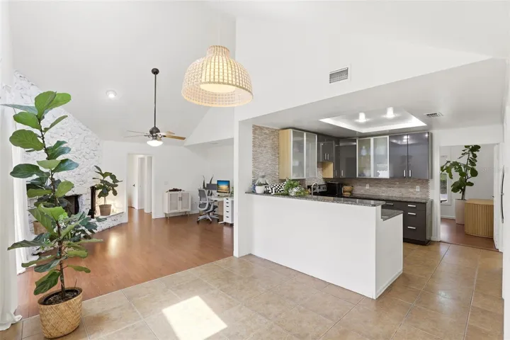 Open, Spacious Floor Plan Flows Throughout the Home