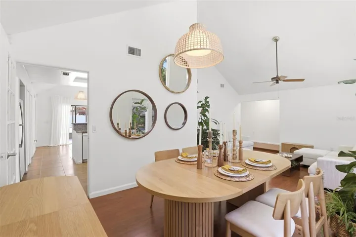 Separate Dining Area