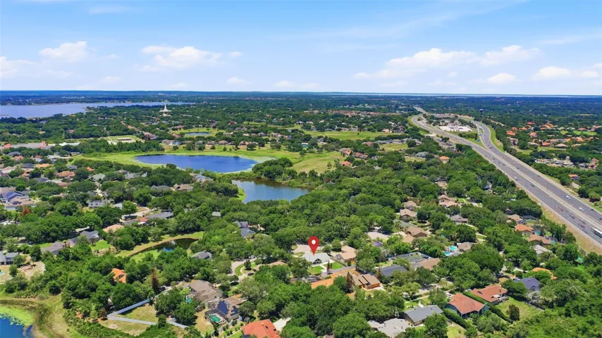 Aerial View of Community