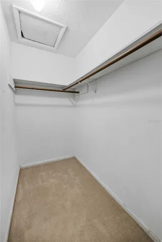 Primary Walk In closet
