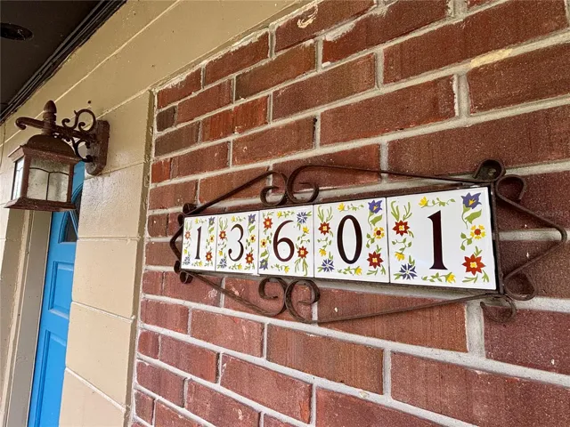 Beautiful Address Sign