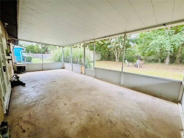 Big Back Porch & New Screen!