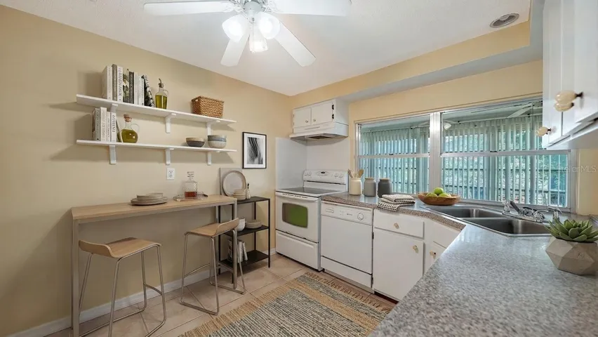 Staged Kitchen